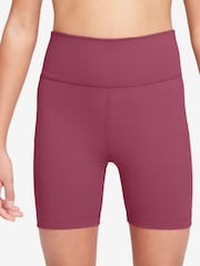 Nike Beet Pink Dri-FIT One 5 Inch Bike Shorts - Image 1 of 3