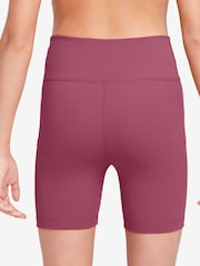 Nike Beet Pink Dri-FIT One 5 Inch Bike Shorts - Image 2 of 3