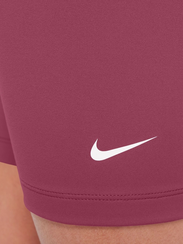 Nike Beet Pink Dri-FIT One 5 Inch Bike Shorts - Image 3 of 3