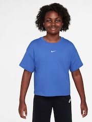 Kometblau - Nike Sportswear Boxy T-Shirt - Bild 1 von 3