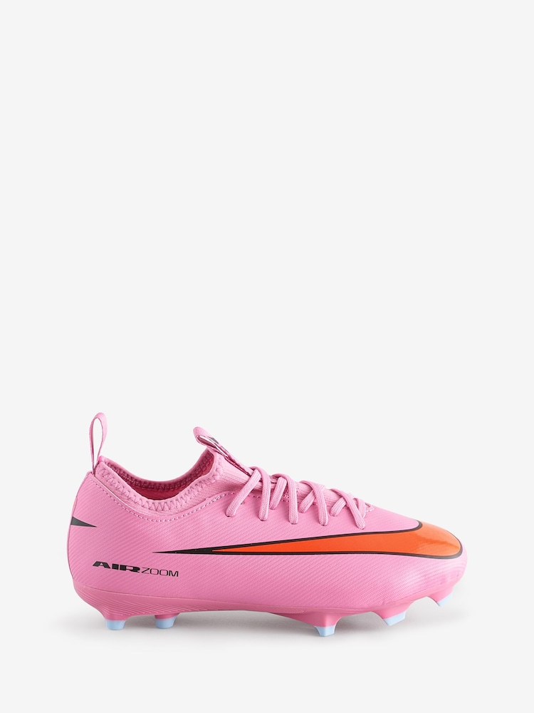 Nike Pink Mercurial Vapor 16 Academy Multi Ground Low Football Boots - Image 1 of 12 Nike Pink Mercurial Vapor 16 Academy Multi Ground Low Football Boots - Image 1 of 12