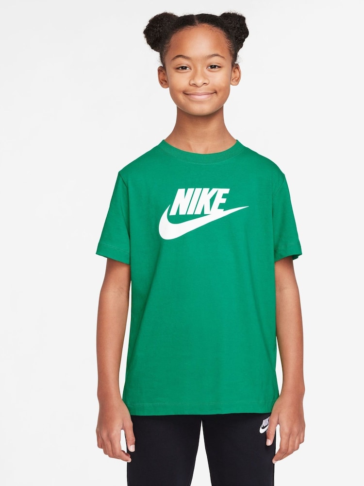 Nike Stadium Green HBR Logo T-Shirt - Image 1 of 3 Nike Stadium Green HBR Logo T-Shirt - Image 1 of 3