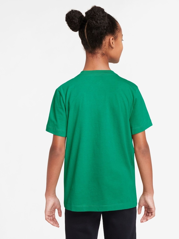 Nike Stadium Green HBR Logo T-Shirt - Image 2 of 3 Nike Stadium Green HBR Logo T-Shirt - Image 2 of 3