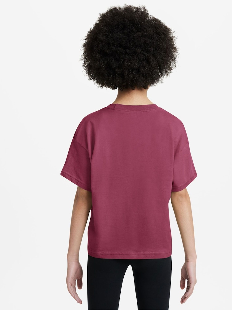 Beet Pink - Nike Sportswear Boxy T-Shirt - Bild 2 von 3