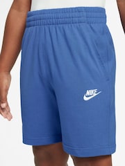 Nike Comet Blue Sportswear Club Shorts - Image 3 of 4