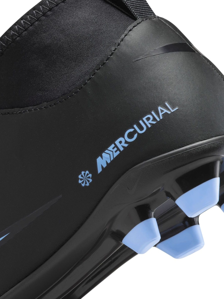 Nike Black Mercurial Superfly 10 Club Multi Ground High Football Boots - Image 9 of 9 Nike Black Mercurial Superfly 10 Club Multi Ground High Football Boots - Image 9 of 9
