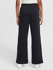 Nike Black Club Fleece Wide Leg Joggers - Image 2 of 6