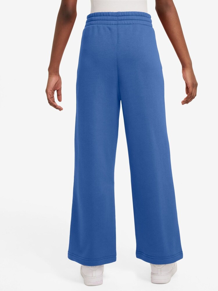 Nike Comet Blue Club Fleece Wide Leg Joggers - Image 2 of 3