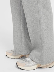 Nike Dark Grey Heather Club Fleece Wide Leg Joggers - Image 5 of 6