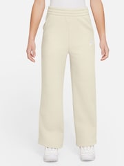 Nike Soft Pearl Club Fleece Wide Leg Joggers - Image 1 of 3