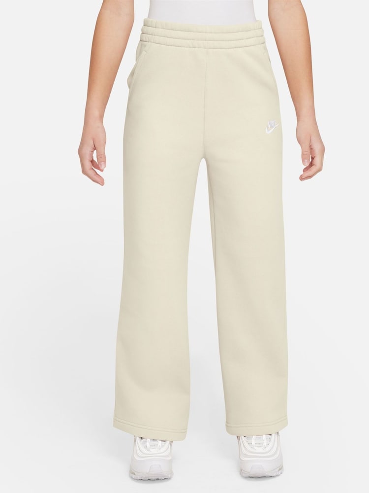 Nike Soft Pearl Club Fleece Wide Leg Joggers - Image 1 of 3