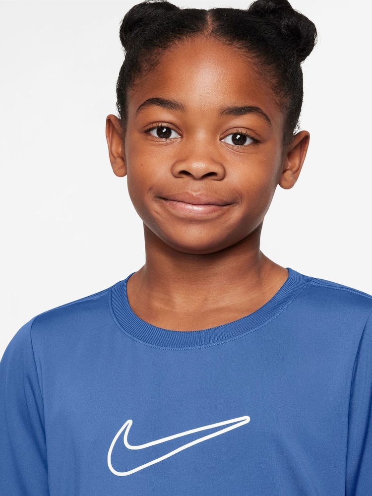Kometblau - Nike Dri-FIT One Short Sleeve T-Shirt - Bild 3 von 3