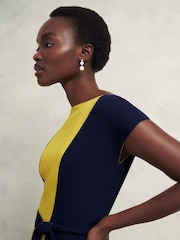 Hobbs Blue Petite Emery Dress - Image 4 of 4