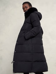 Hobbs Black Tyla Puffer Jacket - Image 2 of 4