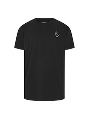 BadRhino Big & Tall Black Ironrhino Iron Never Lies Printed 100% Cotton T-Shirt - Image 4 of 5