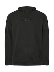 BadRhino Big & Tall Black Ironrhino Training Dept 100% Cotton Hoodie - Image 4 of 5