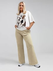 Yours Curve Natural Limited Straght Leg Jeans - Image 1 of 5