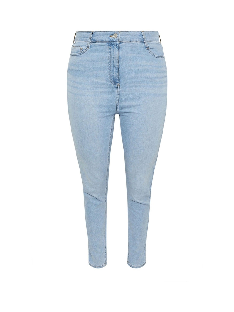 Yours Curve Blue AVA Jeans - Image 5 of 5