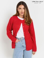 rdeča - Long Tall Sally pletena jopica z debelim podplatom - Slika 3 iz 7