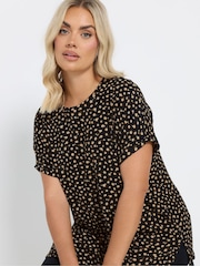 Yours Curve – Leoparden-Top - Bild 4 von 5