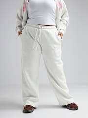 Yours Curve Grey Limited Comfort Staight Leg Joggers - Image 1 of 5