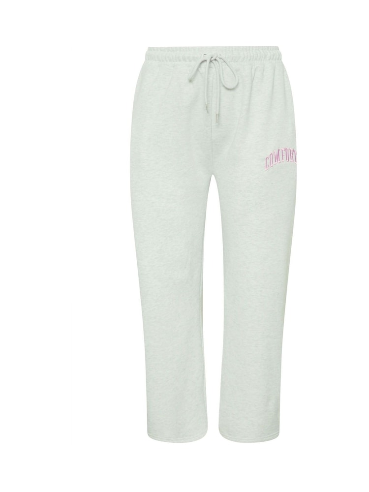 Yours Curve Grey Limited Comfort Staight Leg Joggers - Image 5 of 5