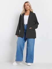 Yours Curve Black Tailored Blazer - Image 3 of 5
