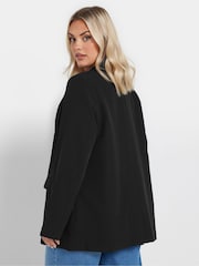 Yours Curve Black Tailored Blazer - Image 4 of 5