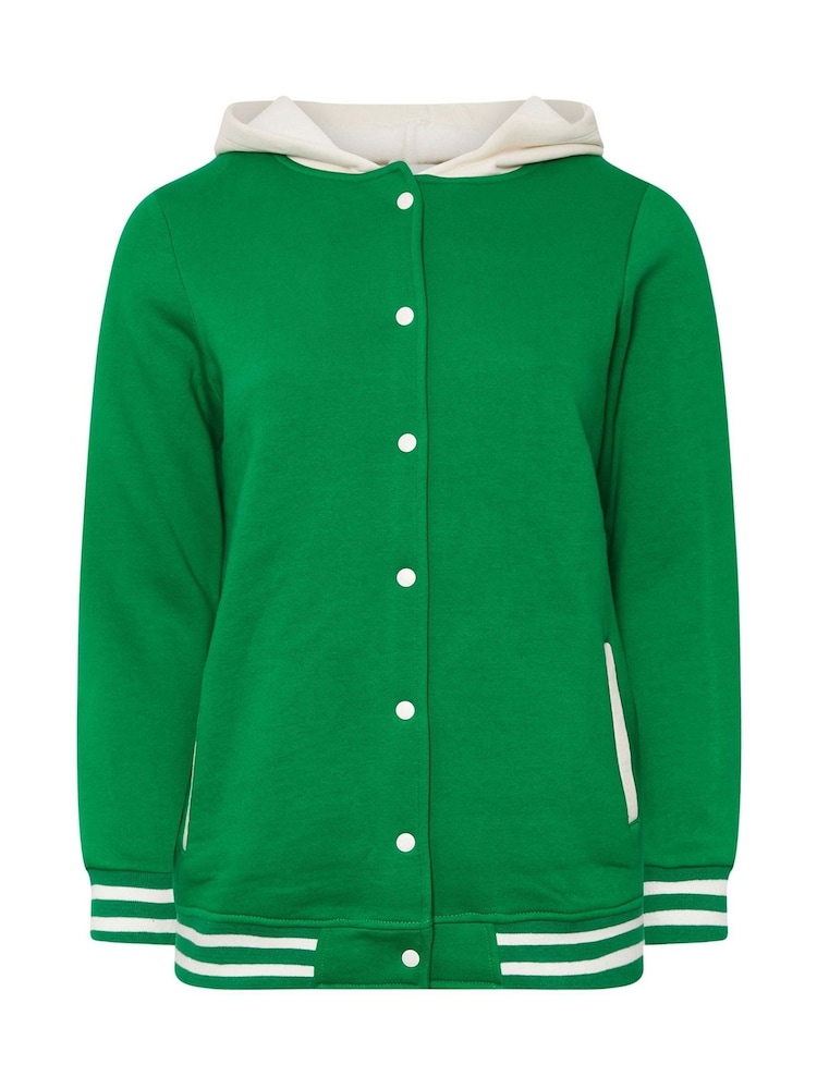 Chaqueta varsity con capucha de Yours Curve - Imagen 6 de 6 Chaqueta varsity con capucha de Yours Curve - Imagen 6 de 6