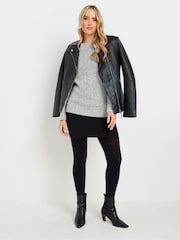 Long Tall Sally Grey Two Tone Jumper - Image 2 of 5