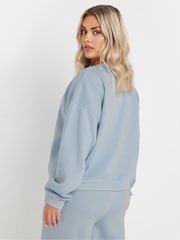 Yours Curve Blue Florida Sweatshirt - Image 3 of 5