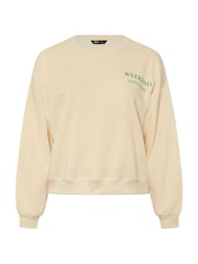 Yours Curve Natural Tennis Back Print Sweatshirt - Image 5 of 6