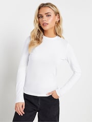 PixieGirl Petite Long Sleeve Fitted T-Shirts 2 Pack - Image 2 of 8