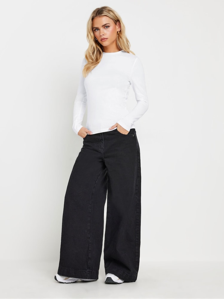 PixieGirl Petite Long Sleeve Fitted T-Shirts 2 Pack - Image 3 of 8