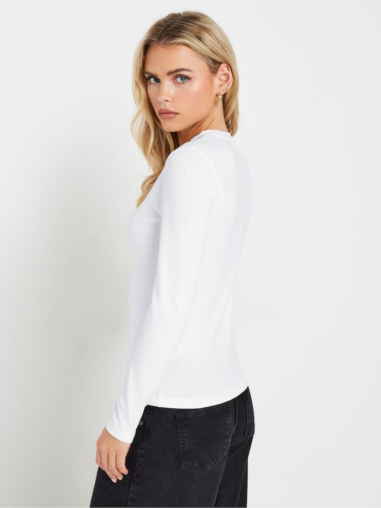 PixieGirl Petite Long Sleeve Fitted T-Shirts 2 Pack - Image 5 of 8
