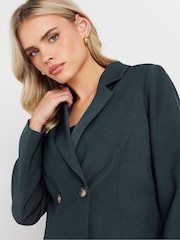 PixieGirl Petite Navy Blue Tailored Cropped Jacket - Image 4 of 6