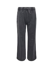 PixieGirl Petite Grey Acid Wash 100% Cotton Joggers - Image 5 of 5