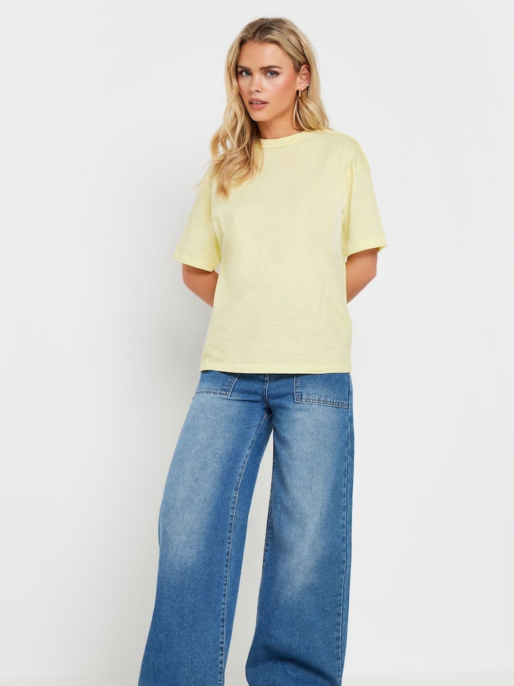 PixieGirl Petite Seam Detail Short Sleeve T-Shirts 2 Pack - Imagen 2 de 6
