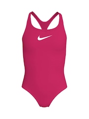 Nike Pale Pink Essential Racerback Swimsuit - Image 1 of 3