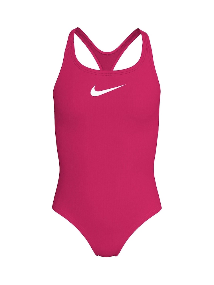 Nike Pale Pink Essential Racerback Swimsuit - Image 1 of 3