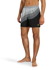 Nike Black Air Max 95 Colourblock 7 Inch Swim Shorts - Image 3 of 6