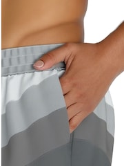 Nike Black Air Max 95 Colourblock 7 Inch Swim Shorts - Image 4 of 6