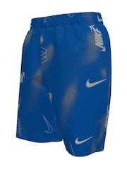 Nike Blue Brand Blast 7 Inch Swim Shorts - Image 2 of 3