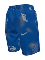 Nike Blue Brand Blast 7 Inch Swim Shorts - Image 3 of 3
