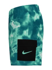 Hellblau - Nike Water Batik Volley Badeshorts, 4 Zoll - Bild 3 von 3