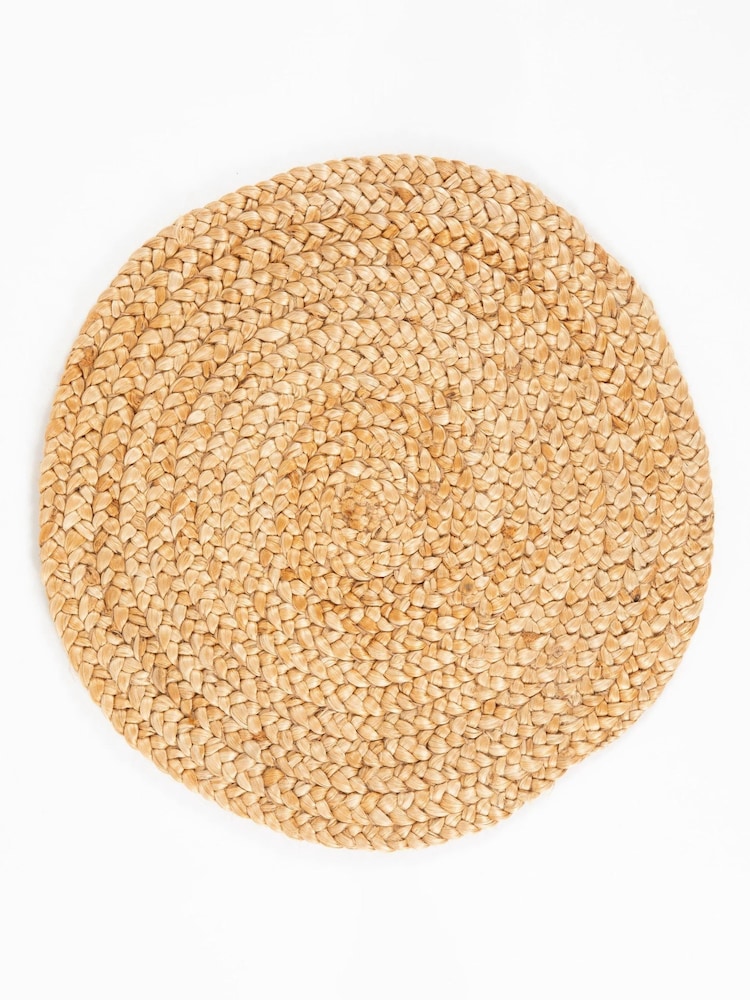 Esselle Natural Heaton 90x90cm Jute Circle Rug - Image 1 of 5