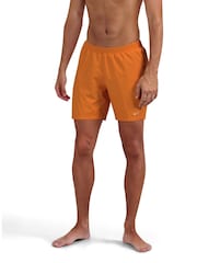 Nike Orange 7 Inch Essential Volley Swim Shorts - Image 2 of 6