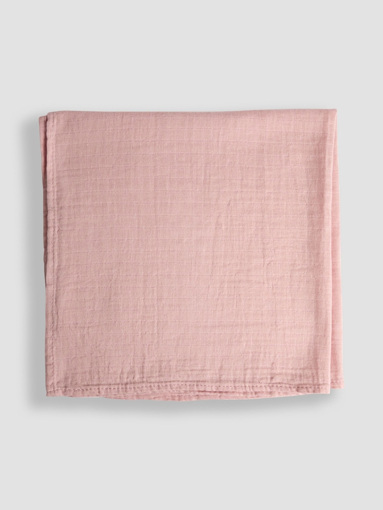 JoJo Maman Bébé 3-Pack Muslins - Image 5 of 6