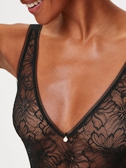 Zwart - KBX Alice Lace Body - Image 4 of 5