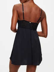 KBX Black Margot Satin Chemise - Image 2 of 5